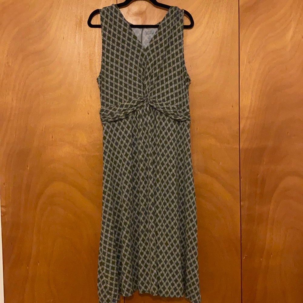 Croft & Barrow Twist Front Midi Dress